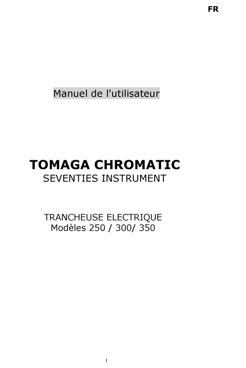 tomaga CROMATIC 250 user guide