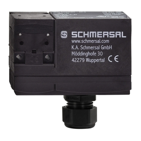 schmersal AZM 170 AS Series User manual