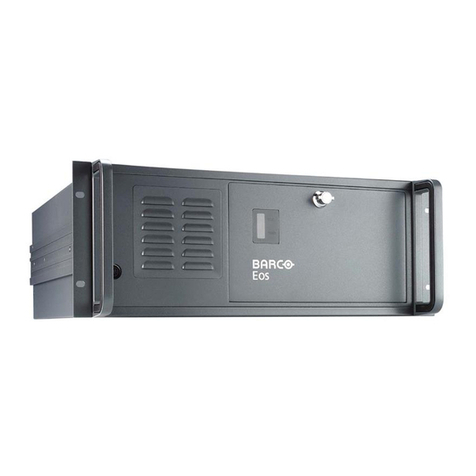 Barco EOS X Terminal user manual