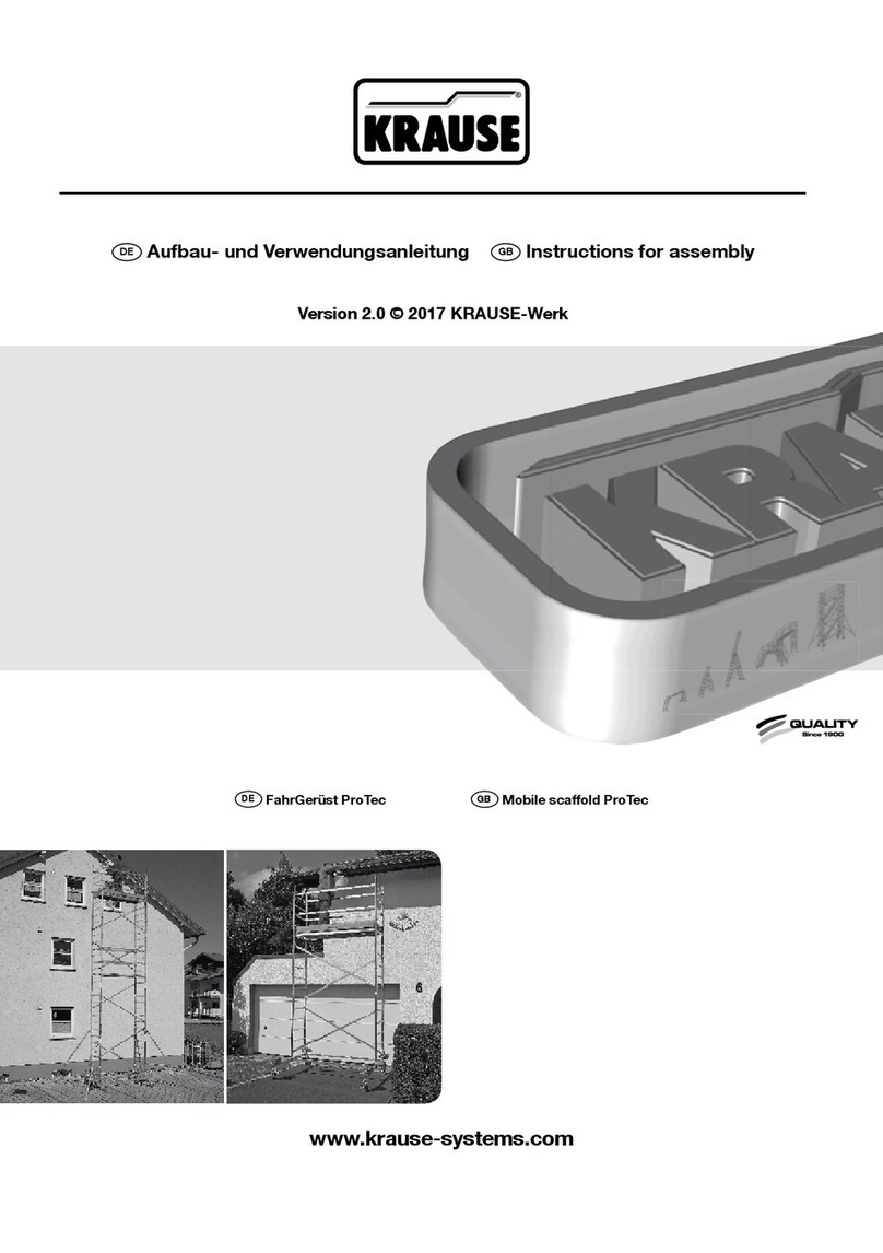 KRAUSE ProTec Instructions for assembly