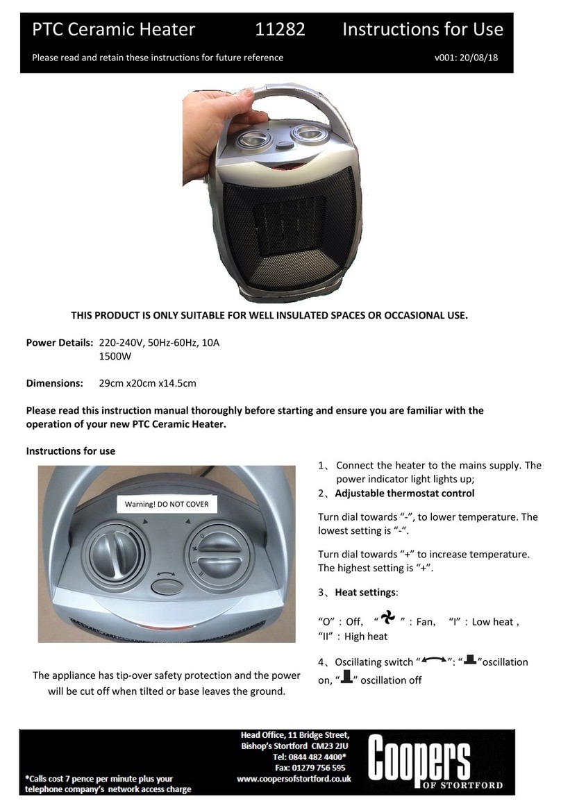 Coopers 11282 Instructions for use
