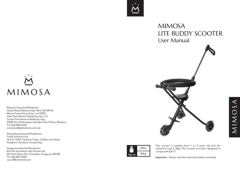 Mimosa LITE BUDDY SCOOTER user manual