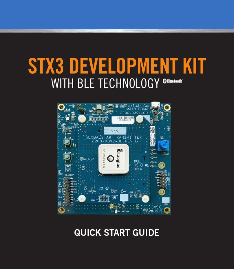 Globalstar STX3 User manual
