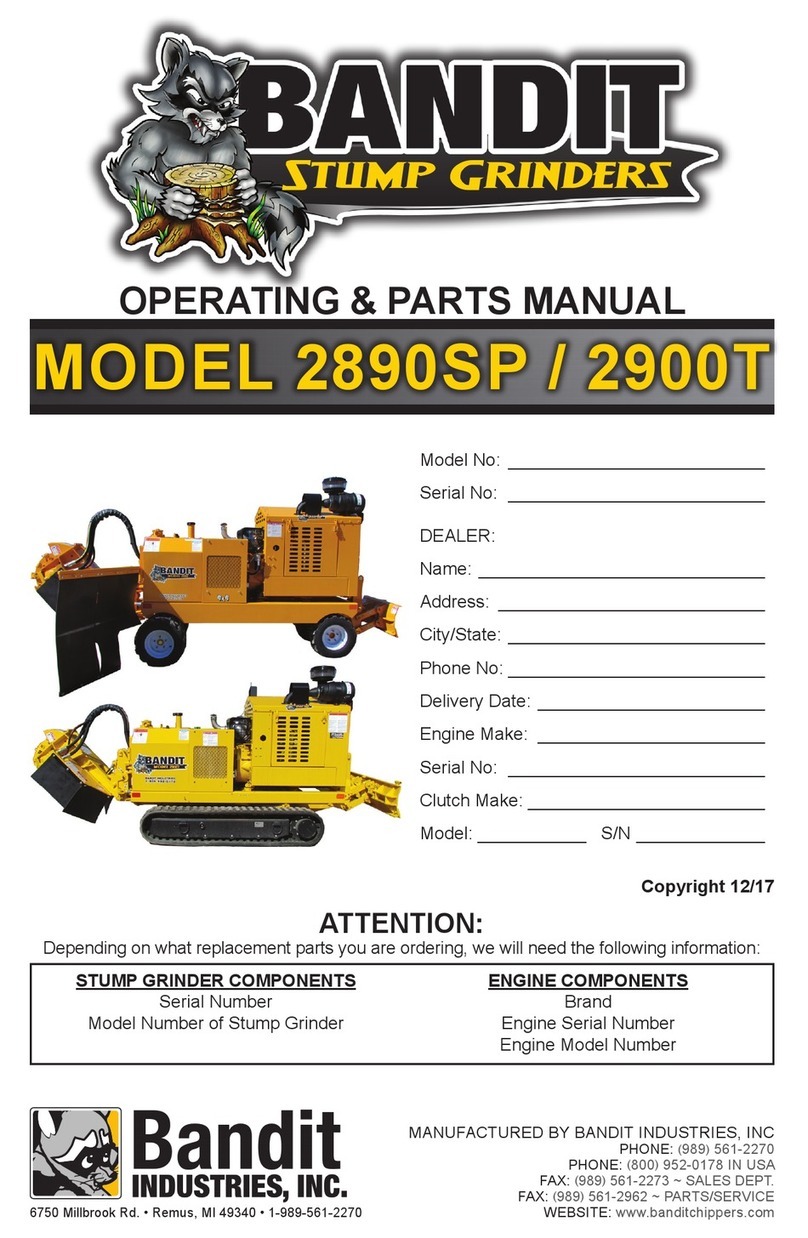 Band-it 2890SP Operating & parts manual Band-it 2890SP Operating & parts manual