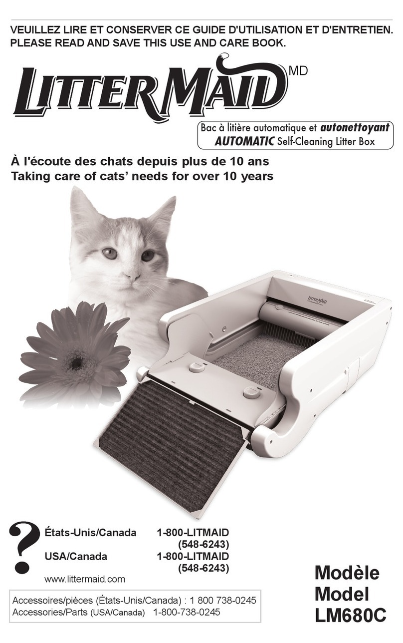 LitterMaid LM680C Installation instructions