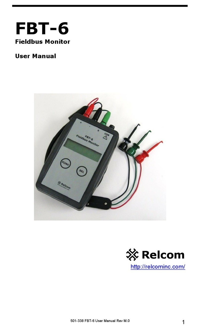 Relcom FBT-6 user manual