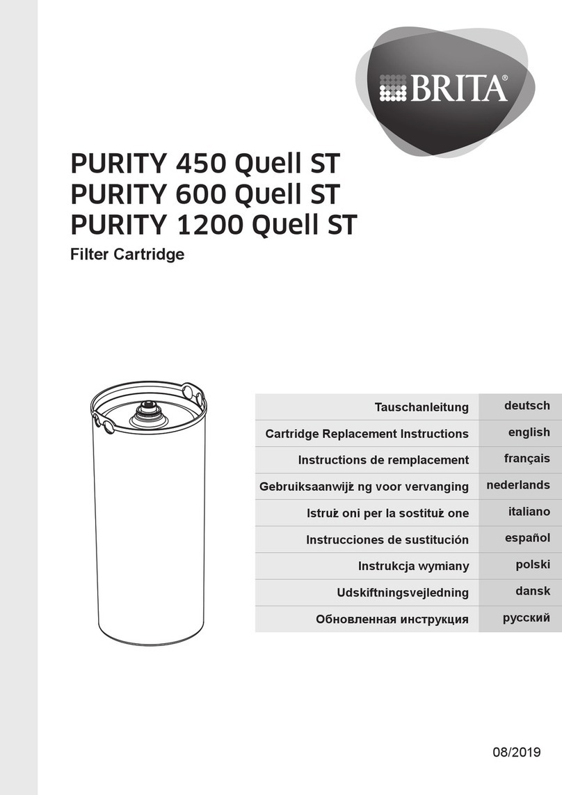 Brita PURITY 450 Quell ST Replacement instructions