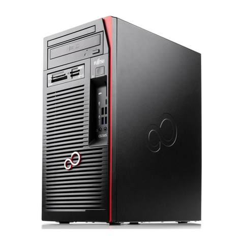 Fujitsu CELSIUS W570power operating manual