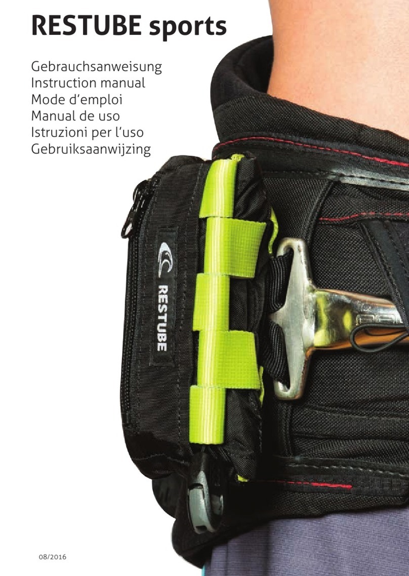 Restube Sports instruction manual