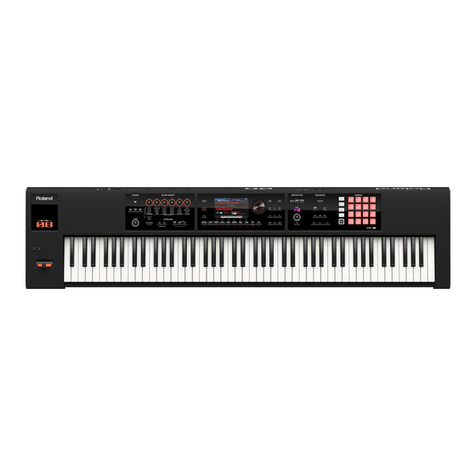 Roland Fa 06 User manual