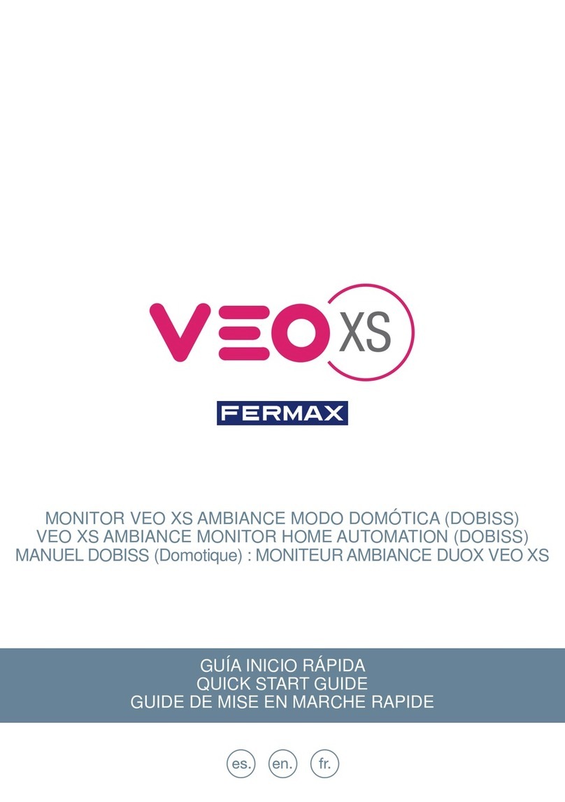 Fermax VEO XS DUOX quick start guide