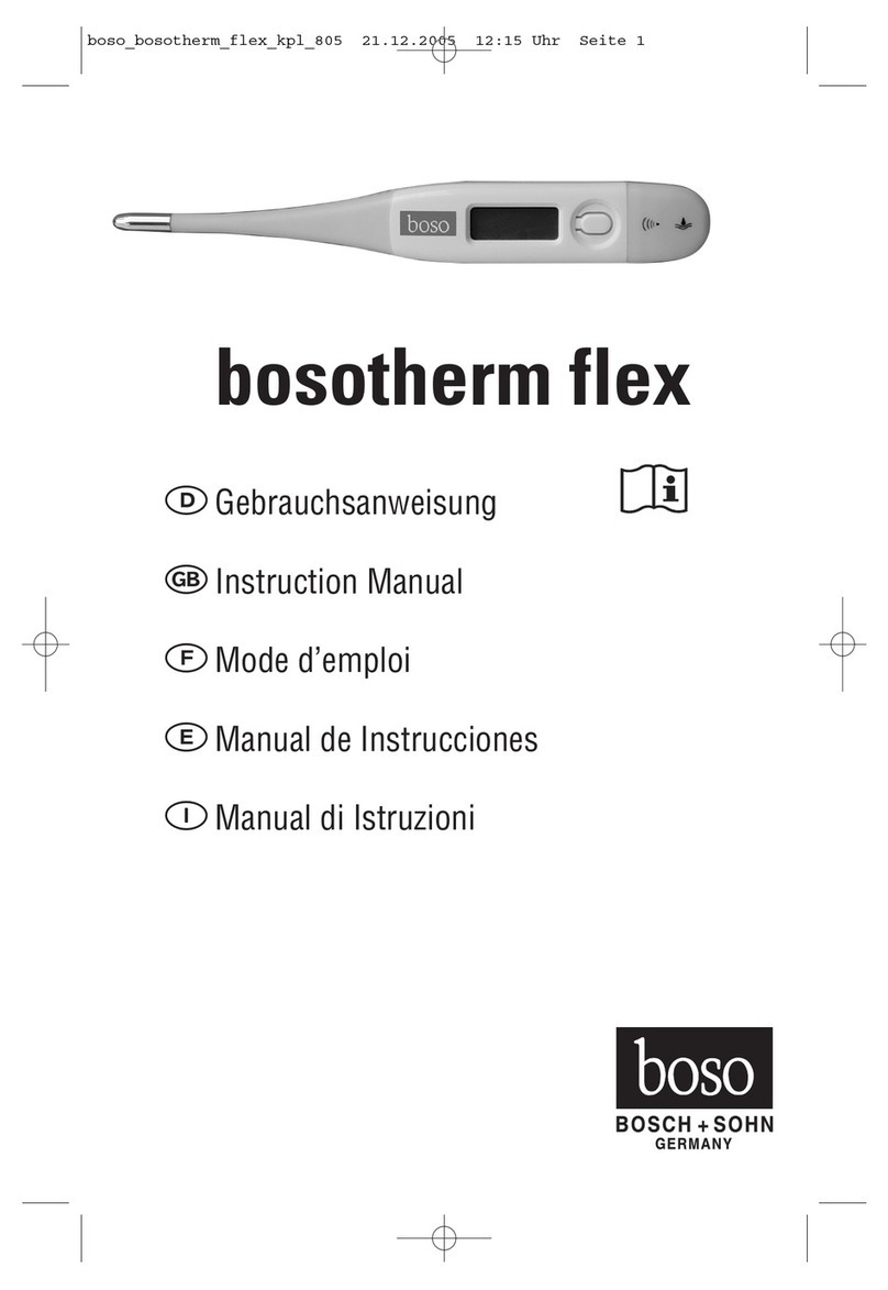 boso bosotherm flex instruction manual