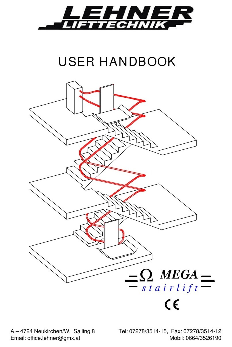 Lehner Lifttechnik OMEGA Instruction Manual