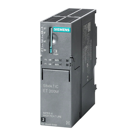 Siemens ET 200M User manual