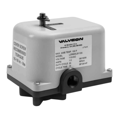 Metso Valvcon LCR Series Installation maintenance and operating instructions