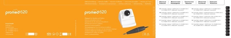 ProMed 620 Instruction leaflet