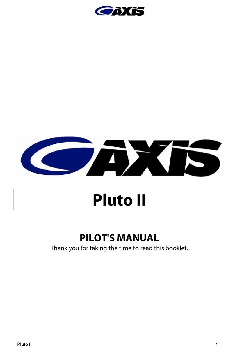 Axis Pluto II Series Pilot's manual