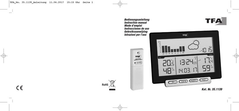 TFA METEO SENS instruction manual