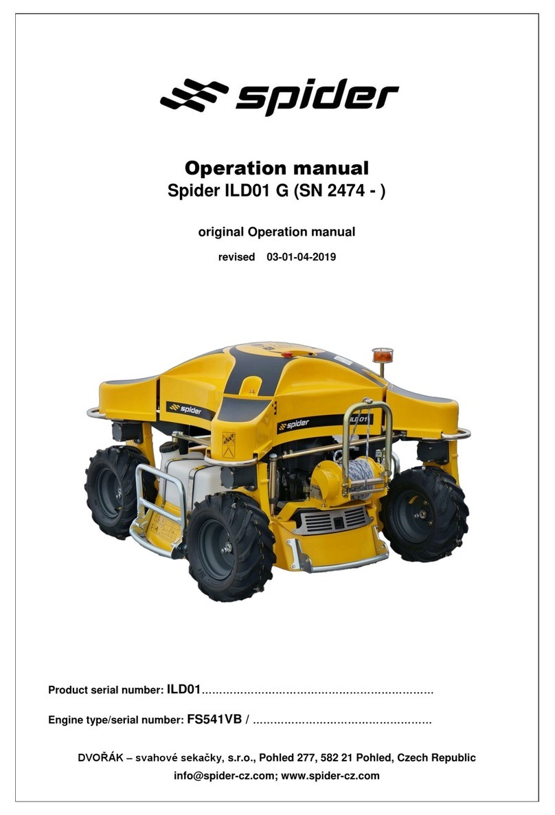 SPIDER ILD01 G User manual