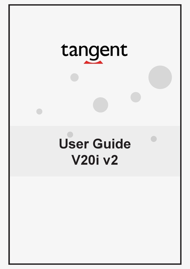 Tangent V20i v2 User manual Tangent V20i v2 User manual