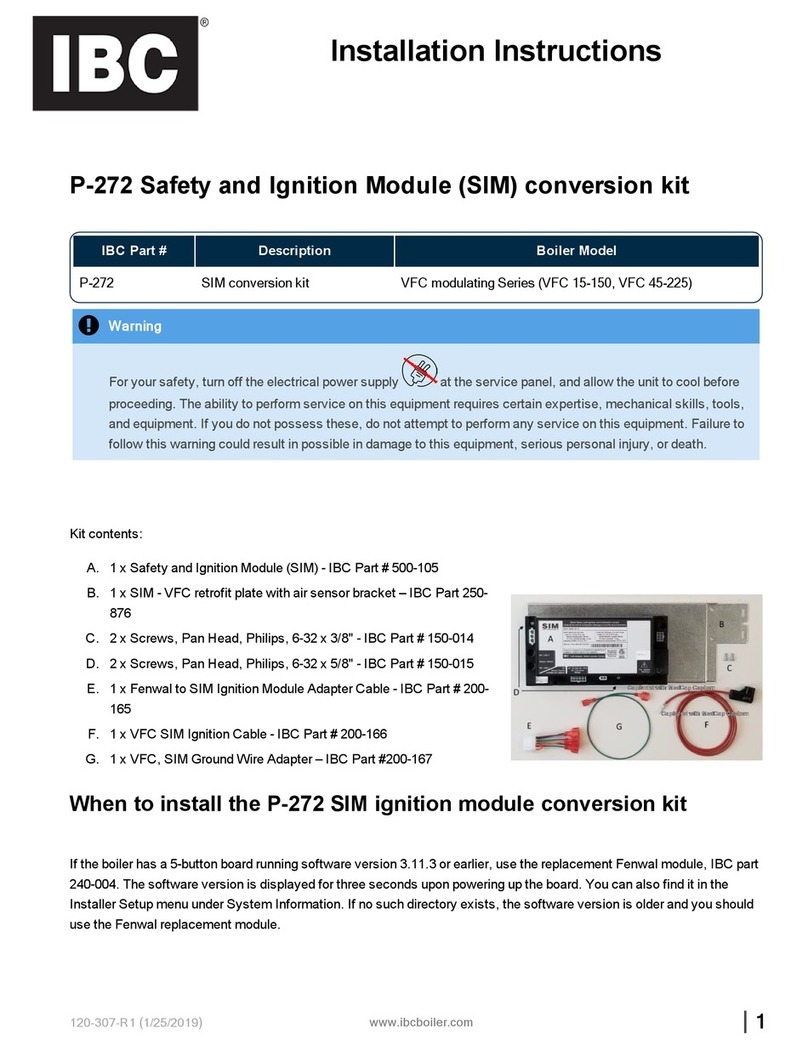 IBC P-272 installation instructions
