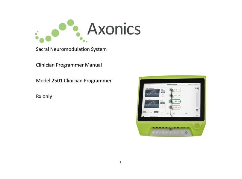 Axonics SNM System 2501 manual