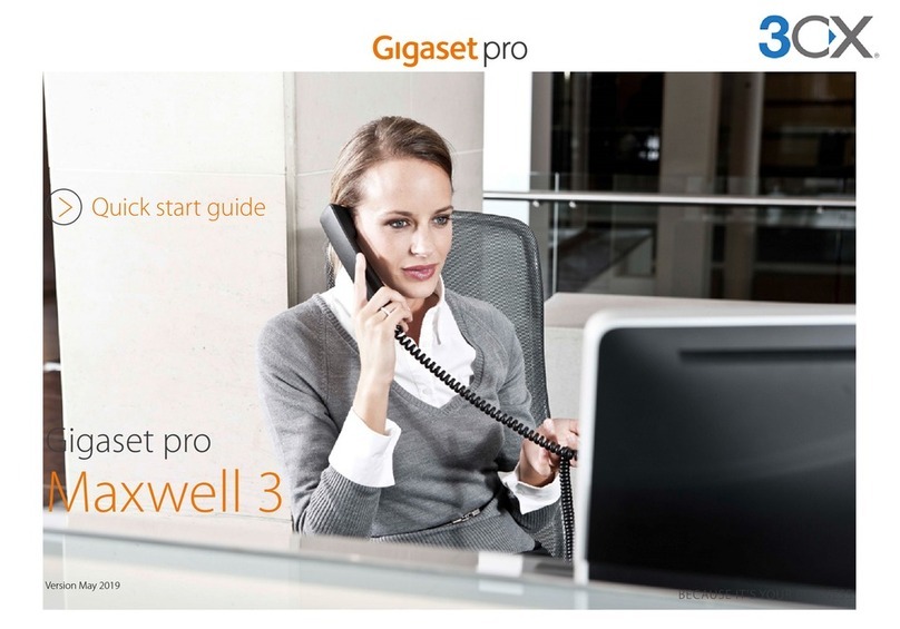Gigaset Maxwell 3 User manual
