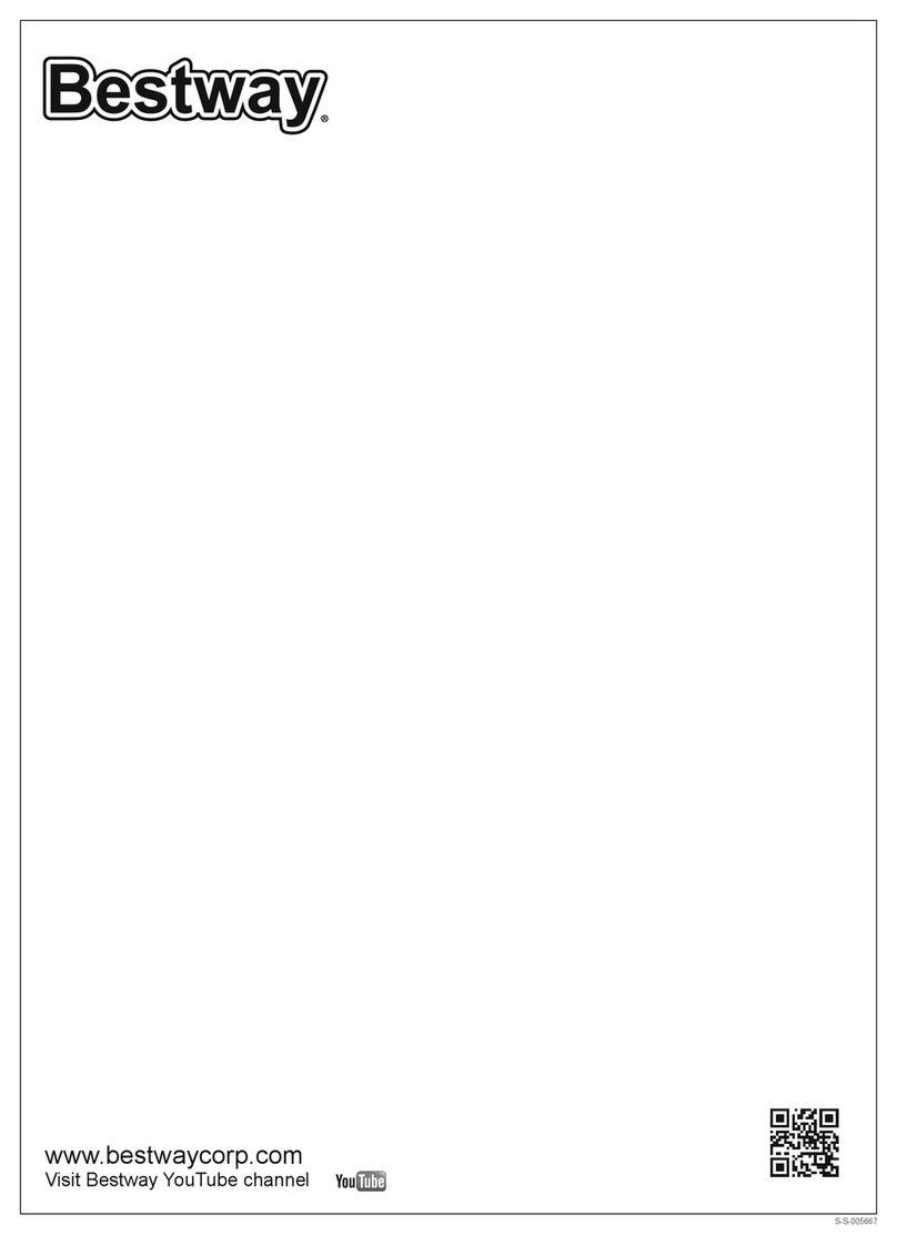 Bestway HYDRIUM Series owner's manual