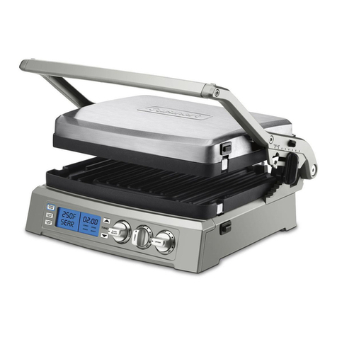 Cuisinart Griddler Elite User manual