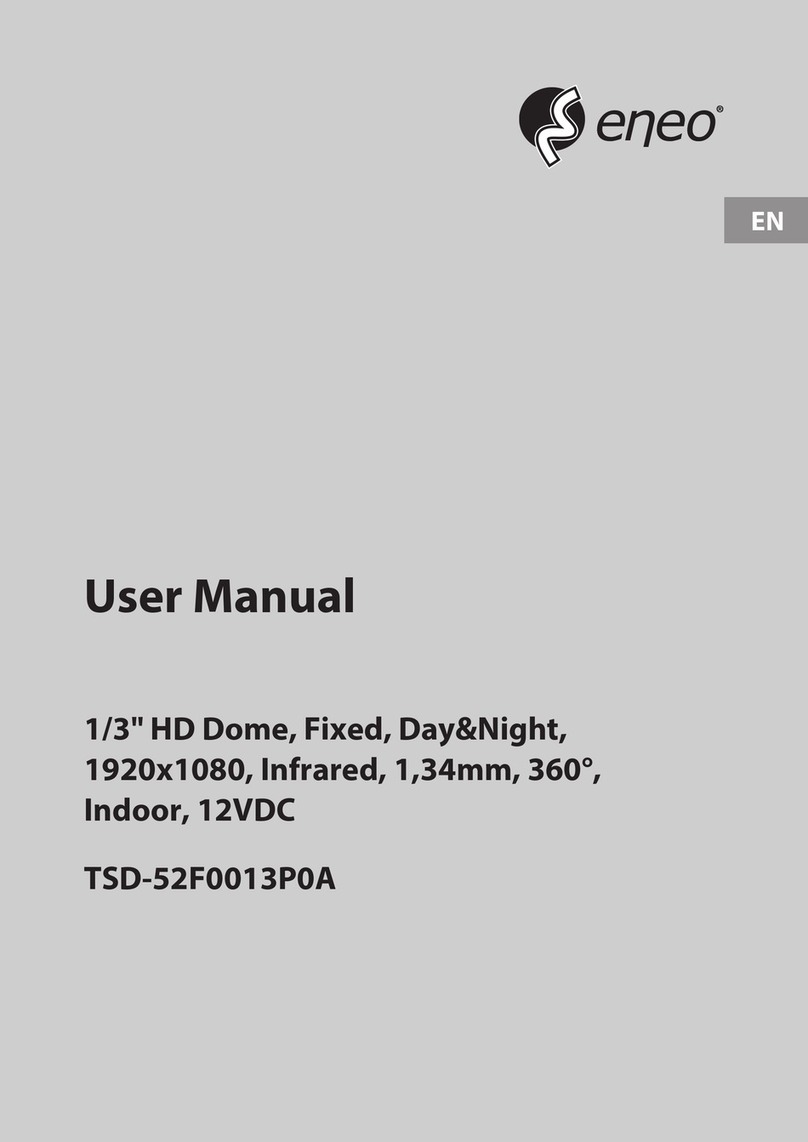 Eneo TSD-52F0013P0A User manual