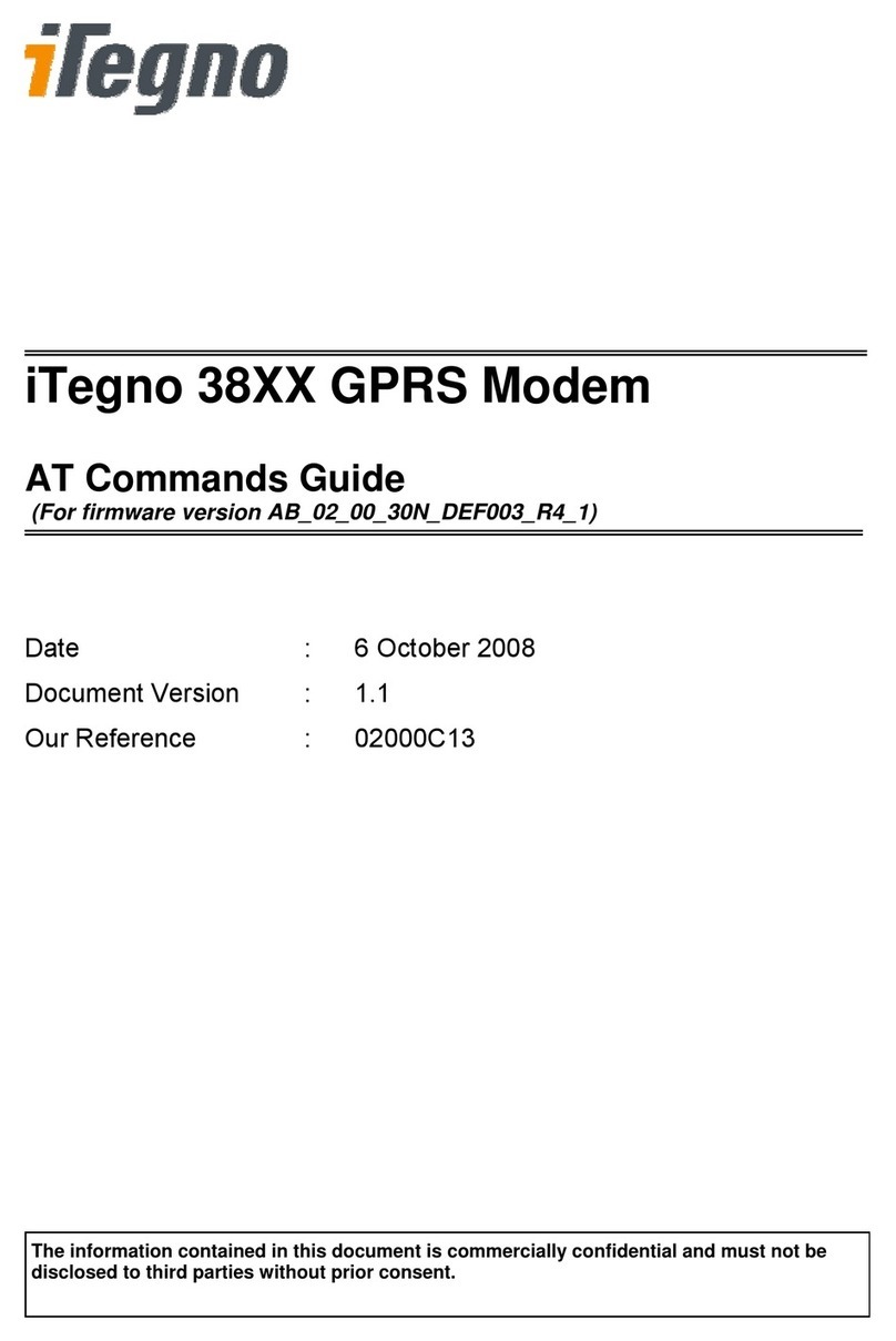 iTegno 38 Series At command guide