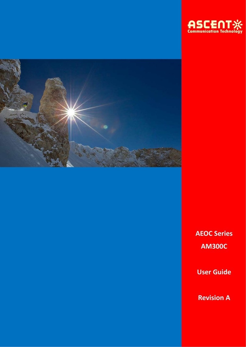 Ascent Communication Technology AEOC Series user guide