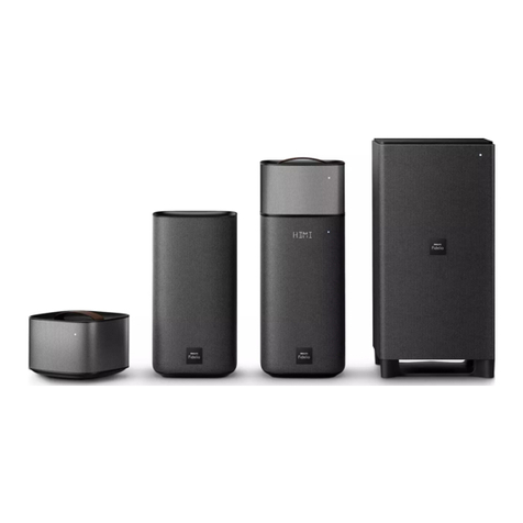 Philips Fidelio E5 User manual