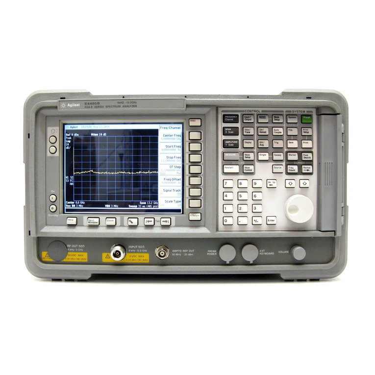 Agilent Technologies ESA-E Series Manual