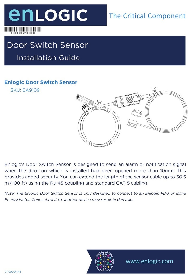 Enlogic Door Switch Sensor installation guide