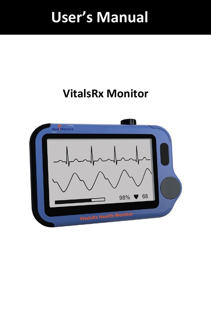 BodiMetrics VitalsRx user manual