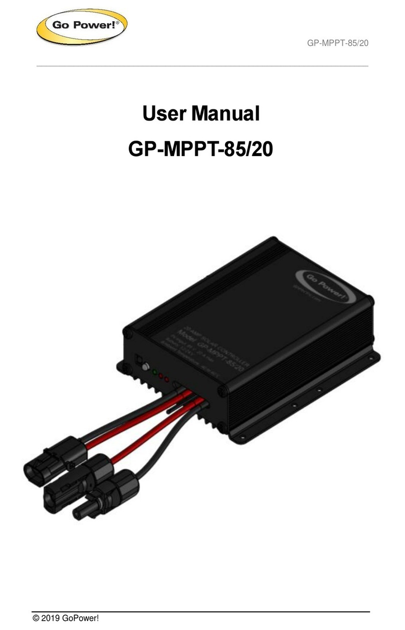 Go Power GP-MPPT-85/20 user manual