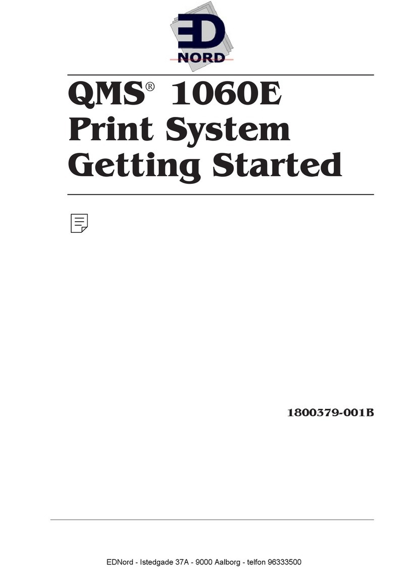EDNord QMS 1060E User manual