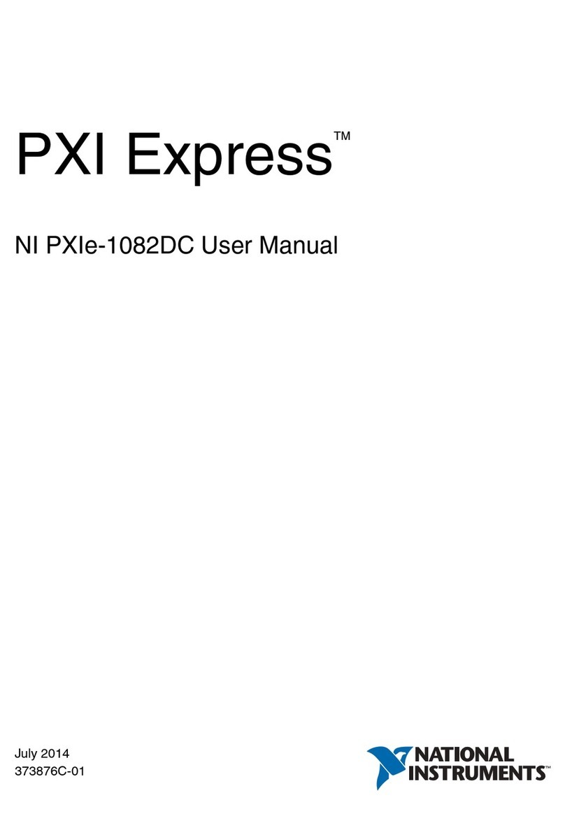 NI PXIe-1082DC User manual