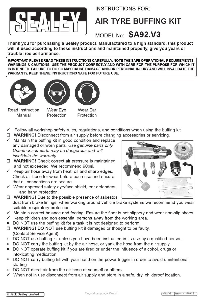 Sealey SA92.V3 User manual