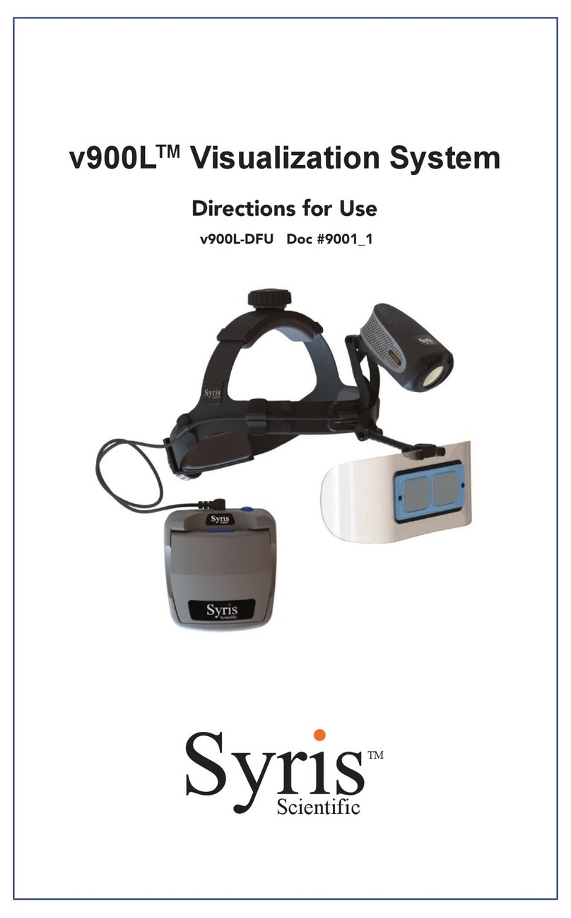 Syris v900L Directions for use
