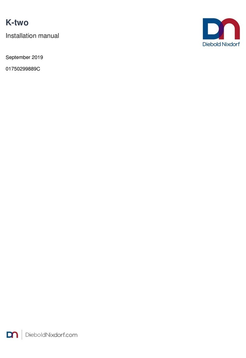 DIEBOLD NIXDORF K-two User manual DIEBOLD NIXDORF K-two User manual