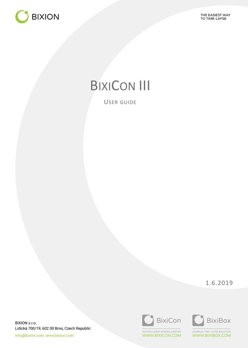 Bixion BIXICON III user guide