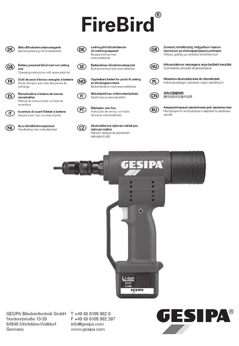 Gesipa FireBird User manual