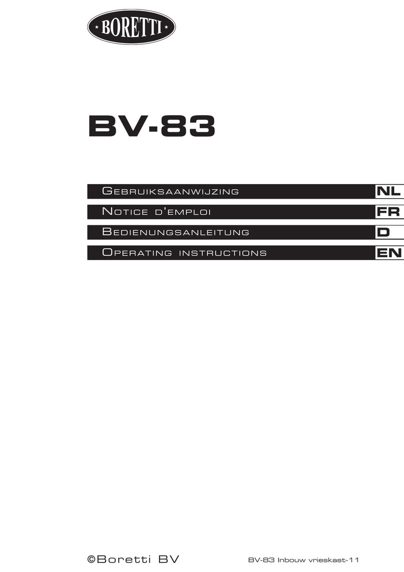 BORETTI BV-83 operating instructions