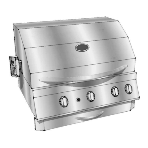 Jackson Grills LUX Built In Series Assembly, use and care manual
