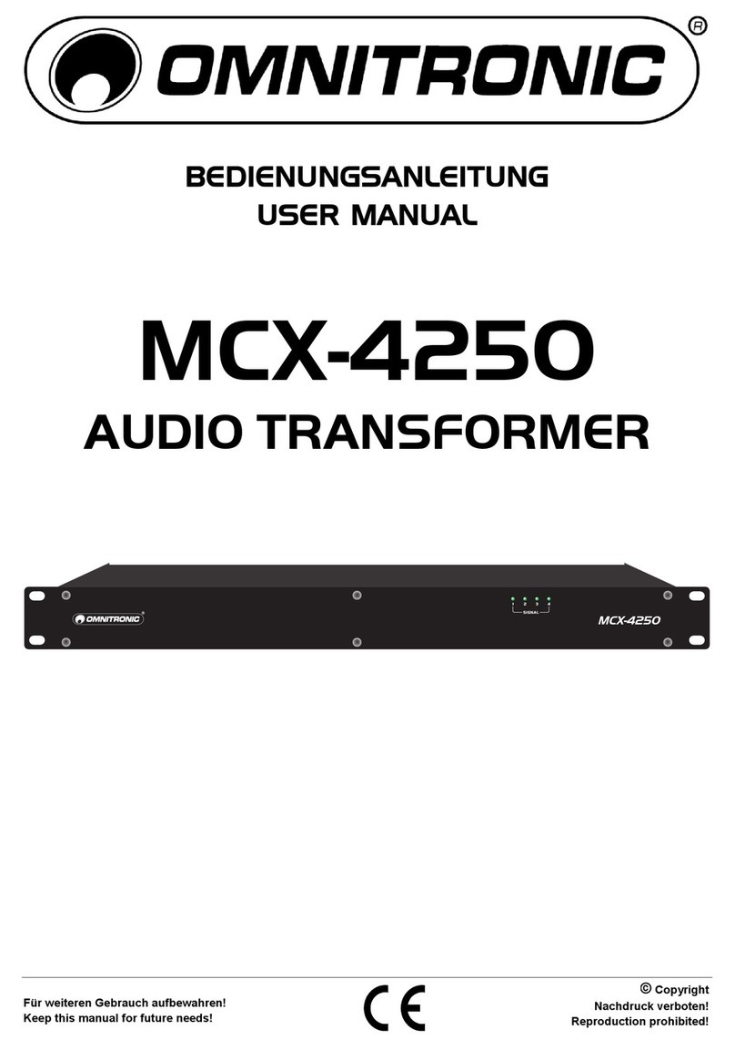 Omnitronic MCX-4250 user manual Omnitronic MCX-4250 user manual