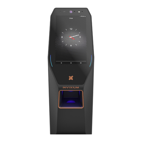 Invixium IXM TITAN installation guide