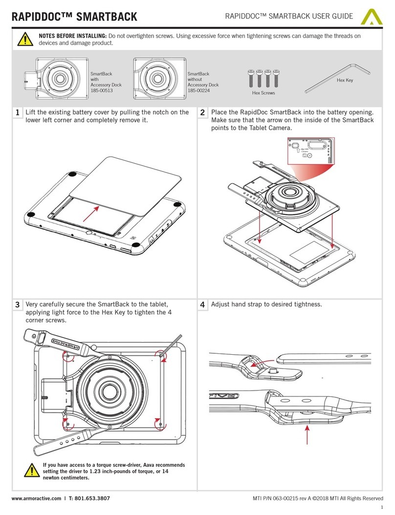 M-TI RAPIDDOC SMARTBACK User manual