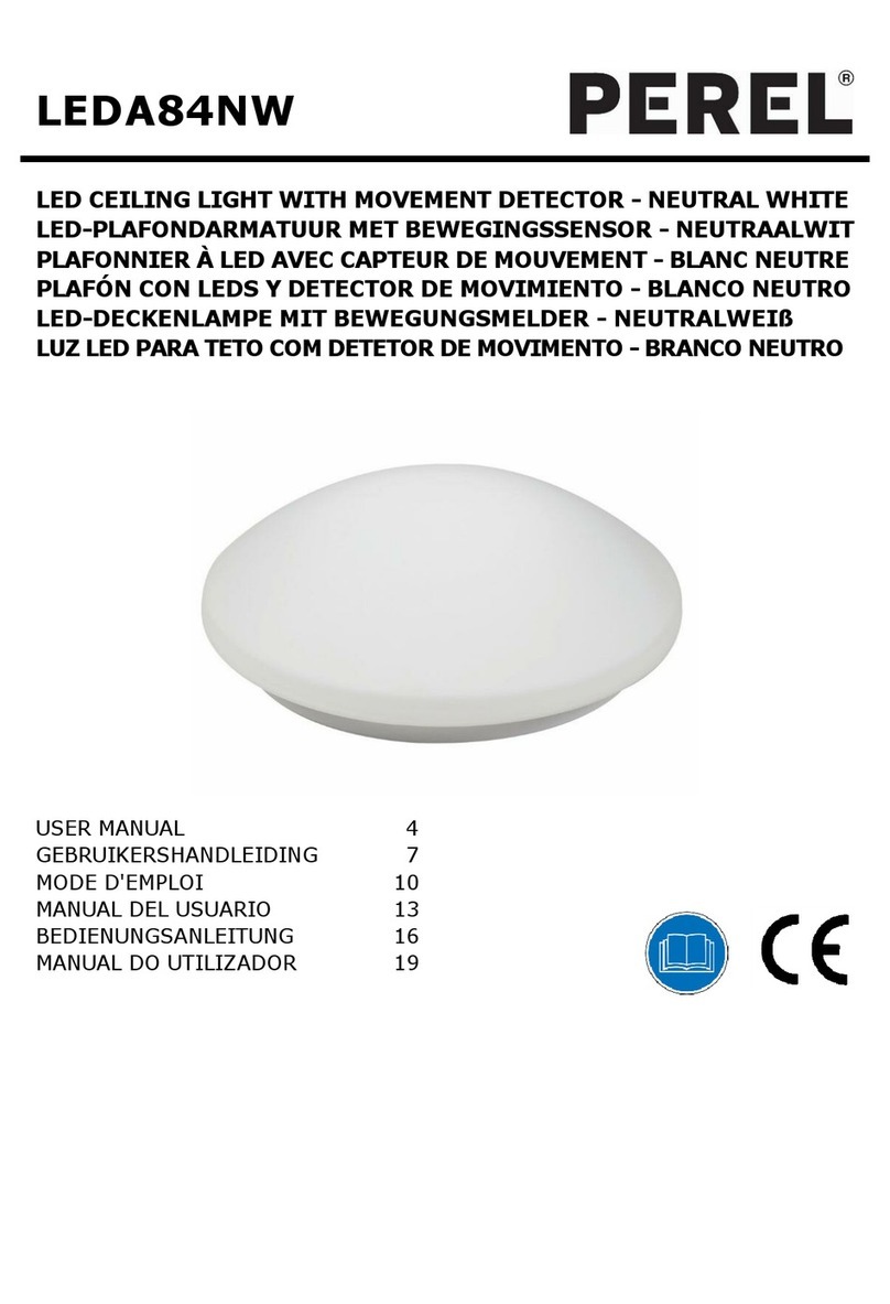 Perel LEDA84NW User manual